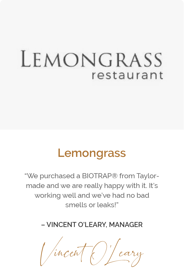 Lemongrass testimonial and picture