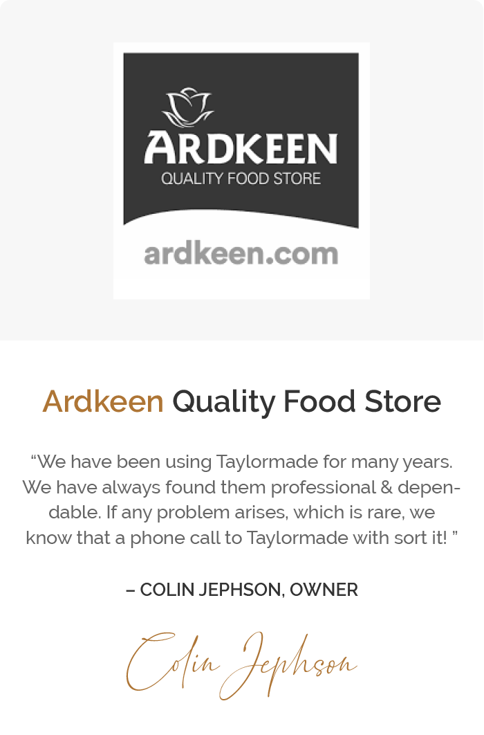 Ardkeen testimonial and picture