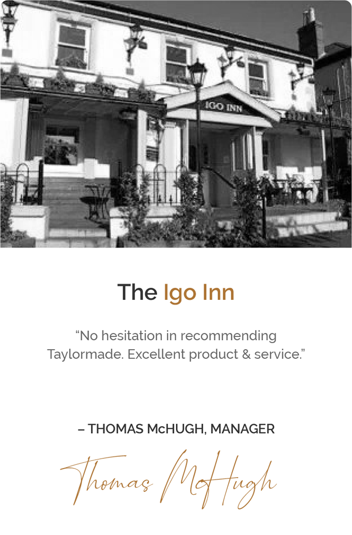 IGO Inn testimonial and picture